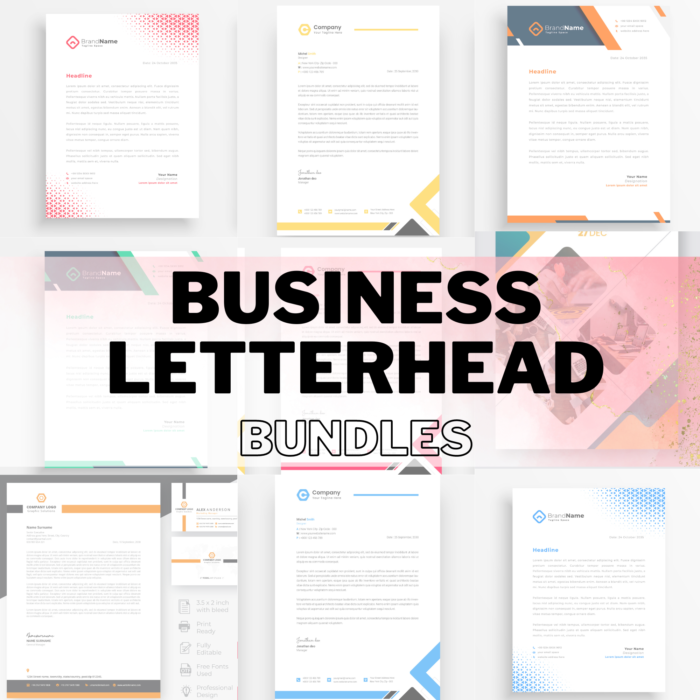 Business Letterhead Bundles