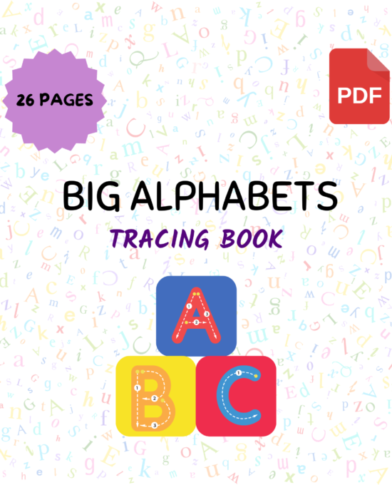Big Alphabet Tracing: A Fun Activity Book for Kids
