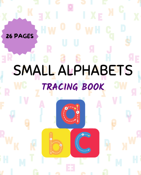 Small Alphabets Tracing: A Fun Educational Activity Book