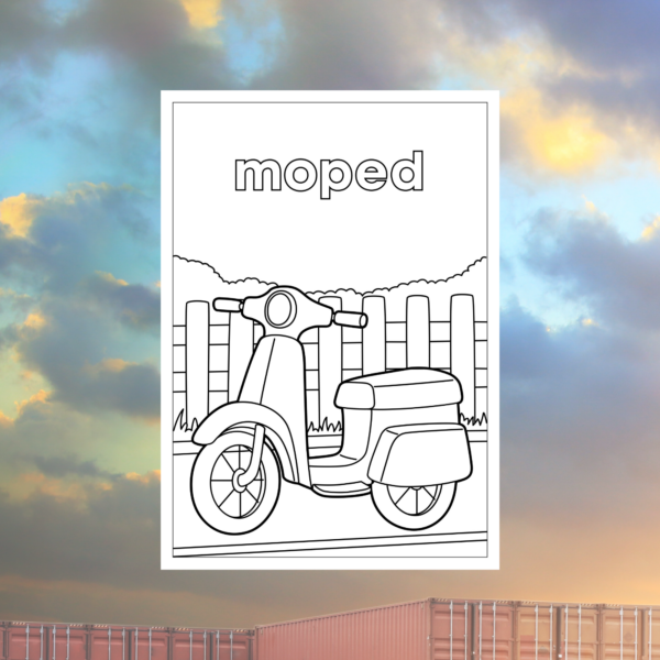 Vehicles Transport Dot to Dot Coloring Book