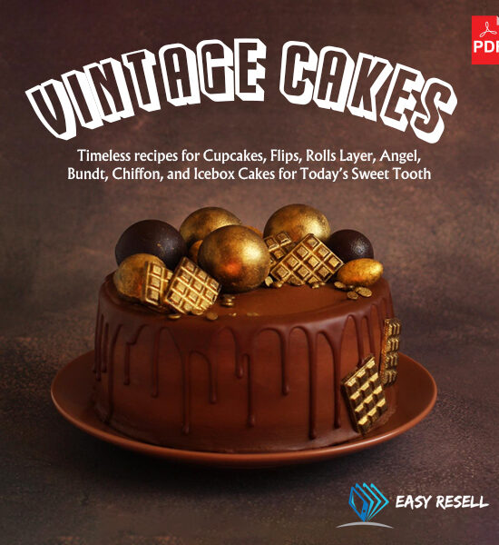 eBook: Vintage Cakes Recipes Cookbook