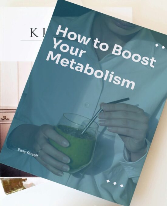 eBook guide How to Boost Your Metabolism